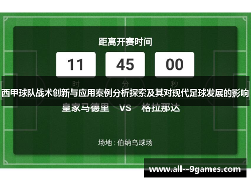 西甲球队战术创新与应用案例分析探索及其对现代足球发展的影响