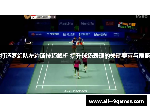 打造梦幻队左边锋技巧解析 提升球场表现的关键要素与策略